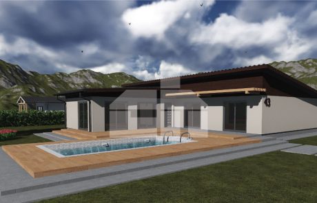 6pokojový bungalov velkorysých rozměrů - č.43
