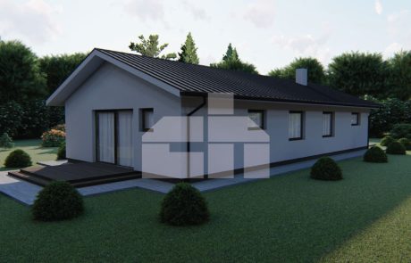 Dvourodinný dům se samostatnými vchody, bungalov - č.70