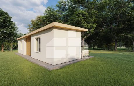 Modulární dům se 3 ložnicemi - M3