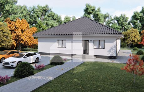 bungalov 5+1 - projekt domu