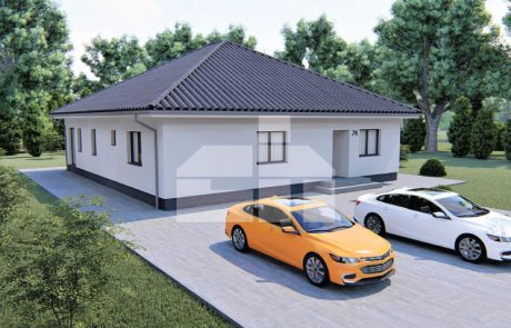 Velký bungalov 5+1 s valbovou střechou