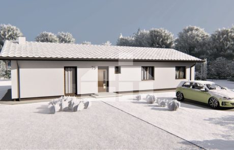 Velký úsporný bungalov s 5 ložnicemi - č.75