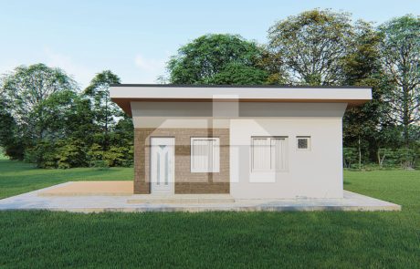 Modulární dům se 2 ložnicemi - M2